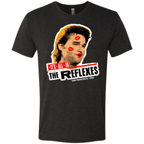 T-Shirts Vintage Black / Small Reflexes Men's Triblend T-Shirt