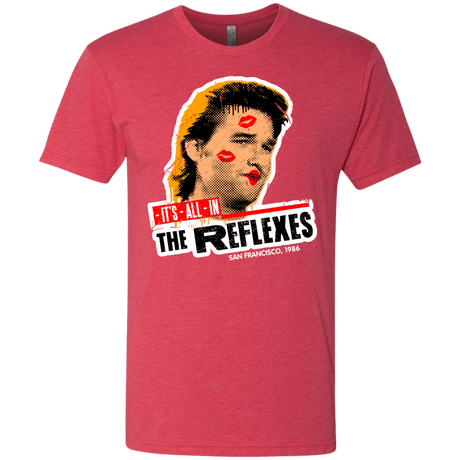 T-Shirts Vintage Red / Small Reflexes Men's Triblend T-Shirt