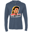 T-Shirts Indigo / X-Small Reflexes Triblend Long Sleeve Hoodie Tee