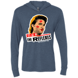 T-Shirts Indigo / X-Small Reflexes Triblend Long Sleeve Hoodie Tee