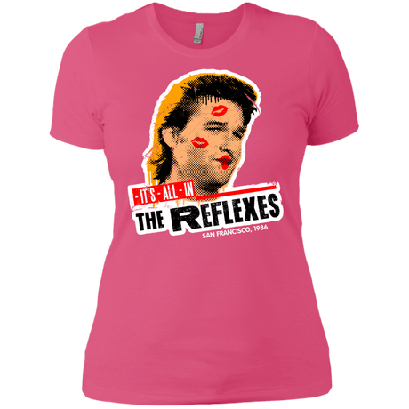 T-Shirts Hot Pink / X-Small Reflexes Women's Premium T-Shirt
