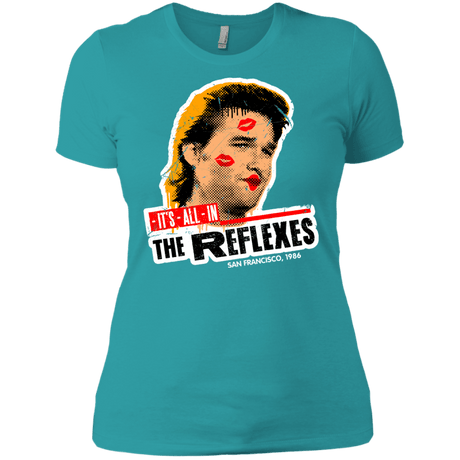 T-Shirts Tahiti Blue / X-Small Reflexes Women's Premium T-Shirt