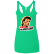 T-Shirts Envy / X-Small Reflexes Women's Triblend Racerback Tank