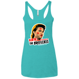T-Shirts Tahiti Blue / X-Small Reflexes Women's Triblend Racerback Tank