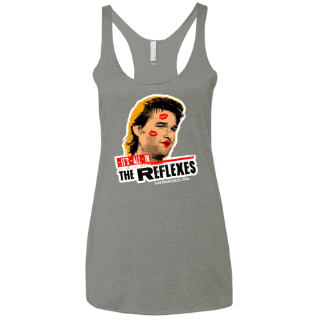 T-Shirts Venetian Grey / X-Small Reflexes Women's Triblend Racerback Tank