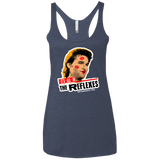 T-Shirts Vintage Navy / X-Small Reflexes Women's Triblend Racerback Tank