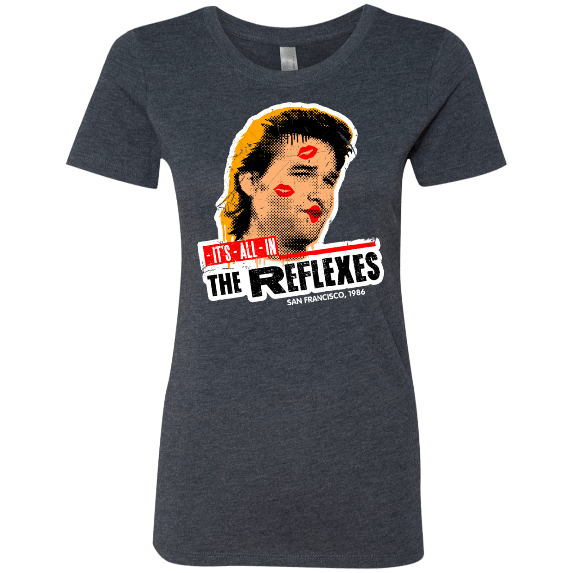 T-Shirts Vintage Navy / Small Reflexes Women's Triblend T-Shirt