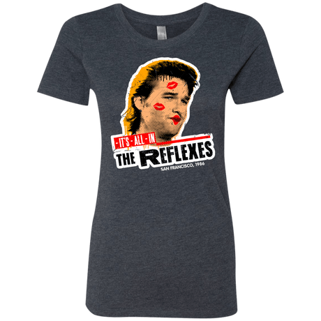 T-Shirts Vintage Navy / Small Reflexes Women's Triblend T-Shirt