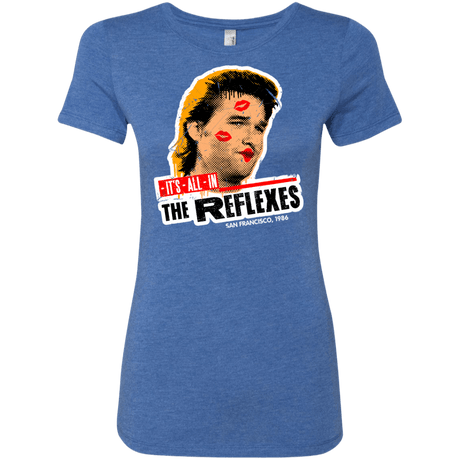 T-Shirts Vintage Royal / Small Reflexes Women's Triblend T-Shirt