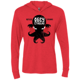 T-Shirts Vintage Red / X-Small Refuse Tyranny, Obey Cthulhu Triblend Long Sleeve Hoodie Tee