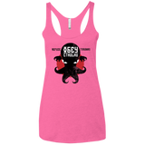 T-Shirts Vintage Pink / X-Small Refuse Tyranny, Obey Cthulhu Women's Triblend Racerback Tank