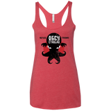 T-Shirts Vintage Red / X-Small Refuse Tyranny, Obey Cthulhu Women's Triblend Racerback Tank