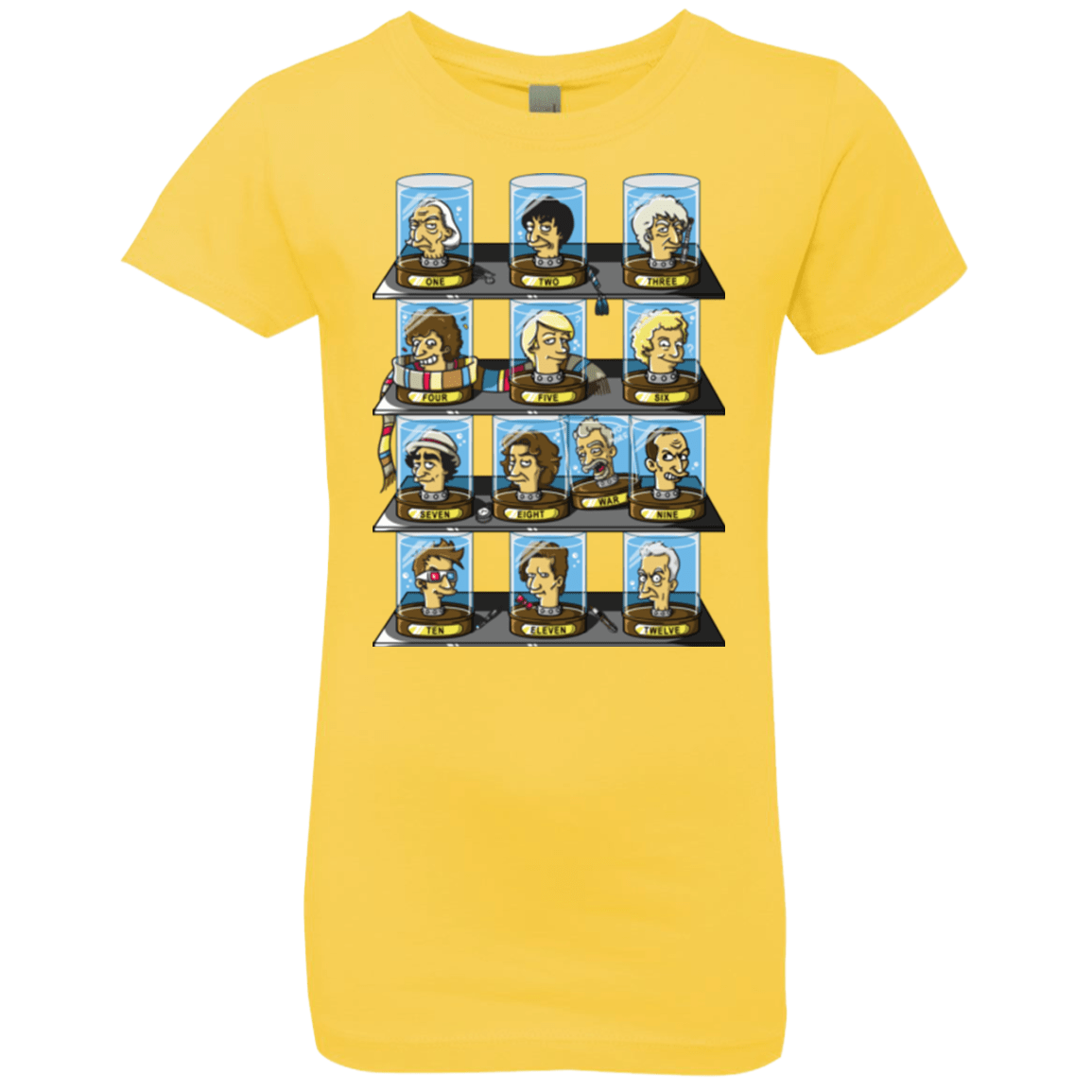 T-Shirts Vibrant Yellow / YXS Regen O Rama Girls Premium T-Shirt