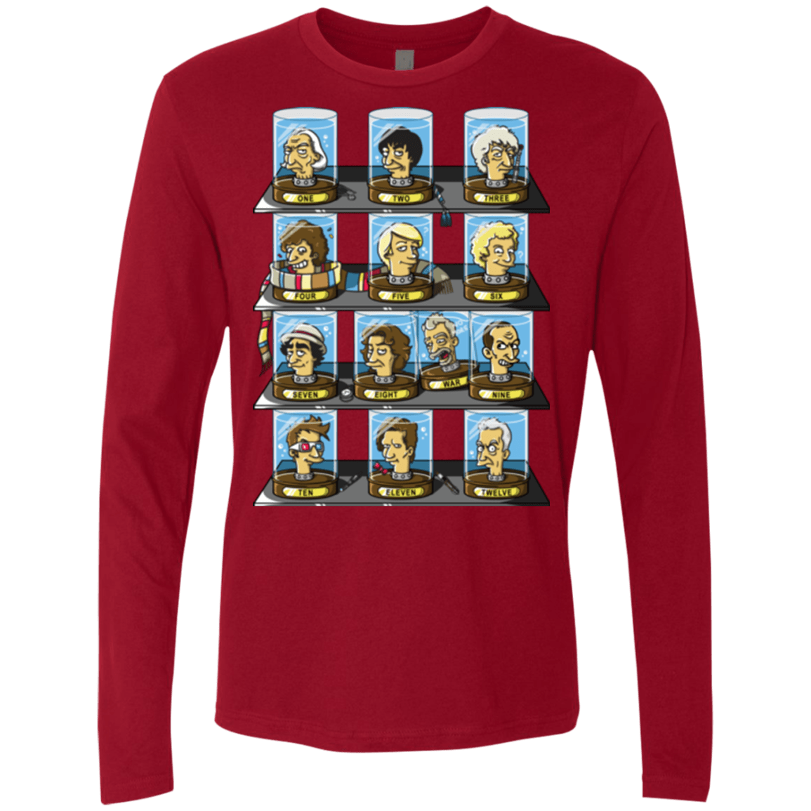 T-Shirts Cardinal / Small Regen O Rama Men's Premium Long Sleeve