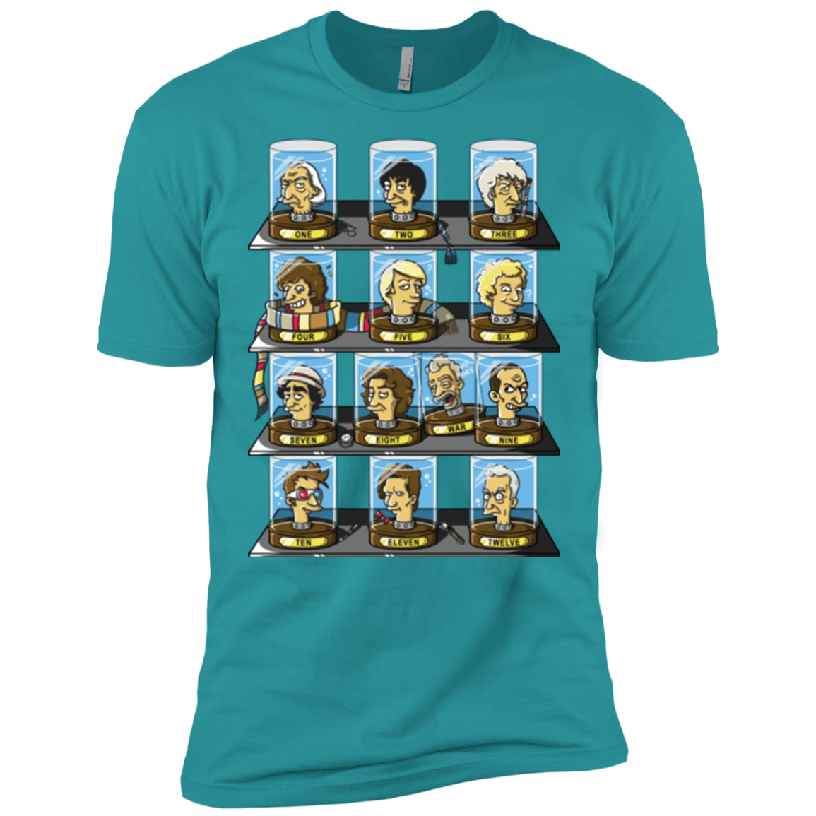 T-Shirts Tahiti Blue / X-Small Regen O Rama Men's Premium T-Shirt