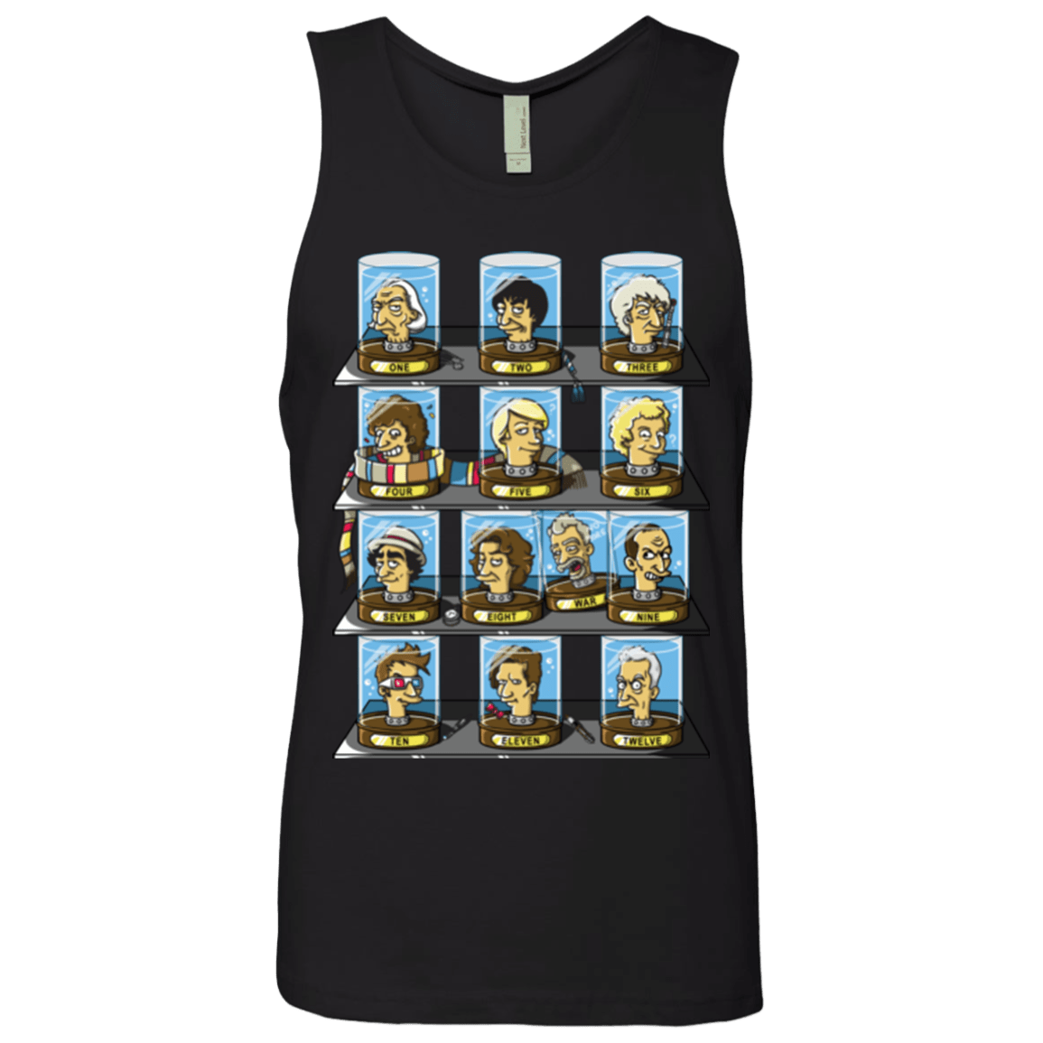 T-Shirts Black / Small Regen O Rama Men's Premium Tank Top