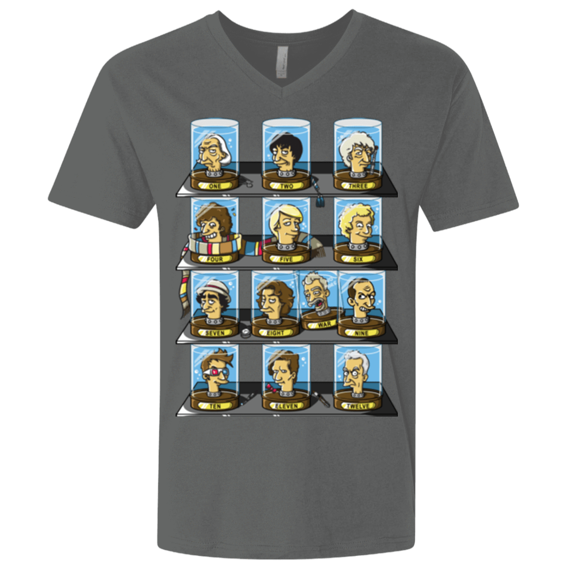 T-Shirts Heavy Metal / X-Small Regen O Rama Men's Premium V-Neck