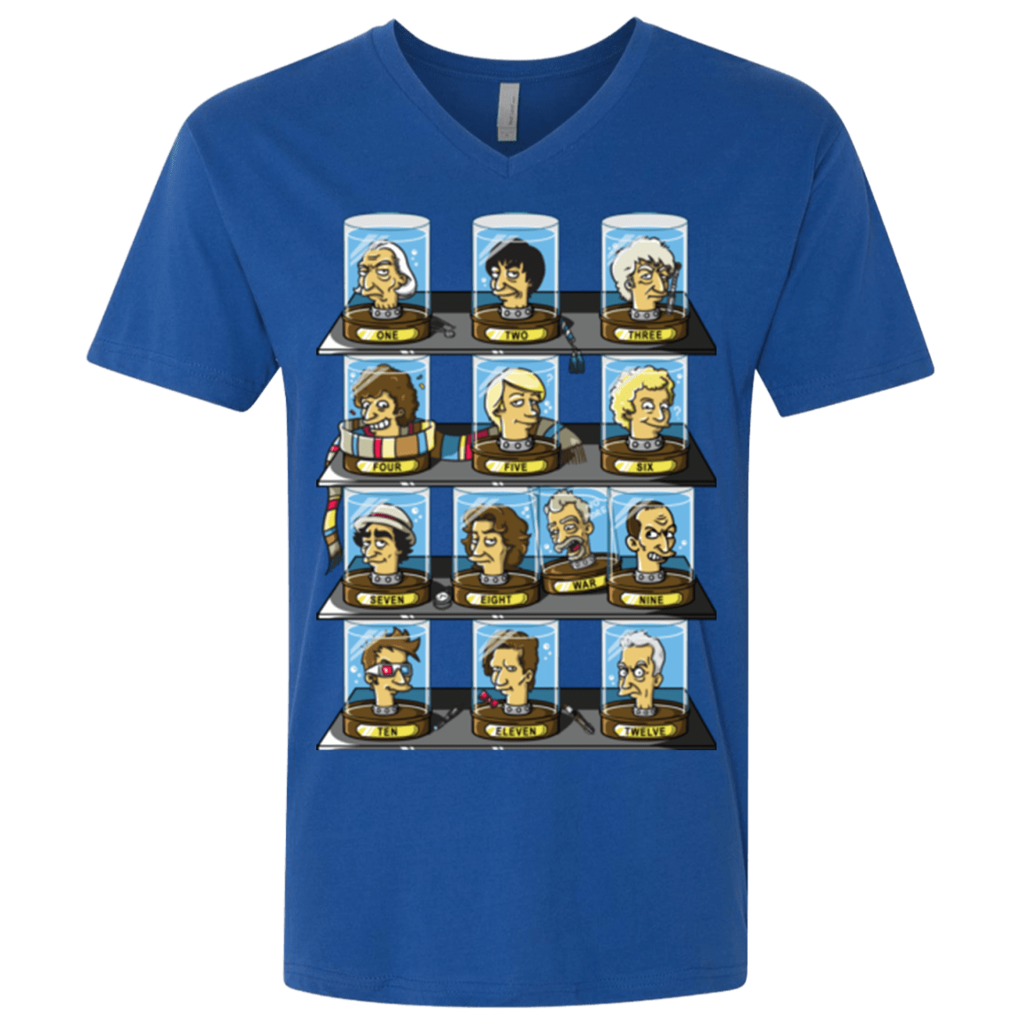 T-Shirts Royal / X-Small Regen O Rama Men's Premium V-Neck