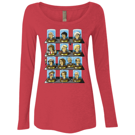 T-Shirts Vintage Red / Small Regen O Rama Women's Triblend Long Sleeve Shirt