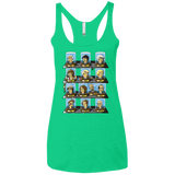 T-Shirts Envy / X-Small Regen O Rama Women's Triblend Racerback Tank