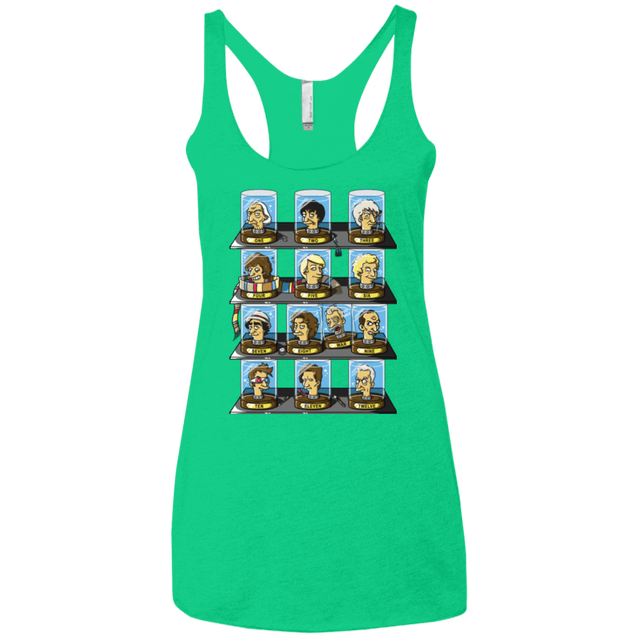 T-Shirts Envy / X-Small Regen O Rama Women's Triblend Racerback Tank