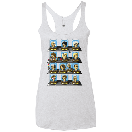 T-Shirts Heather White / X-Small Regen O Rama Women's Triblend Racerback Tank