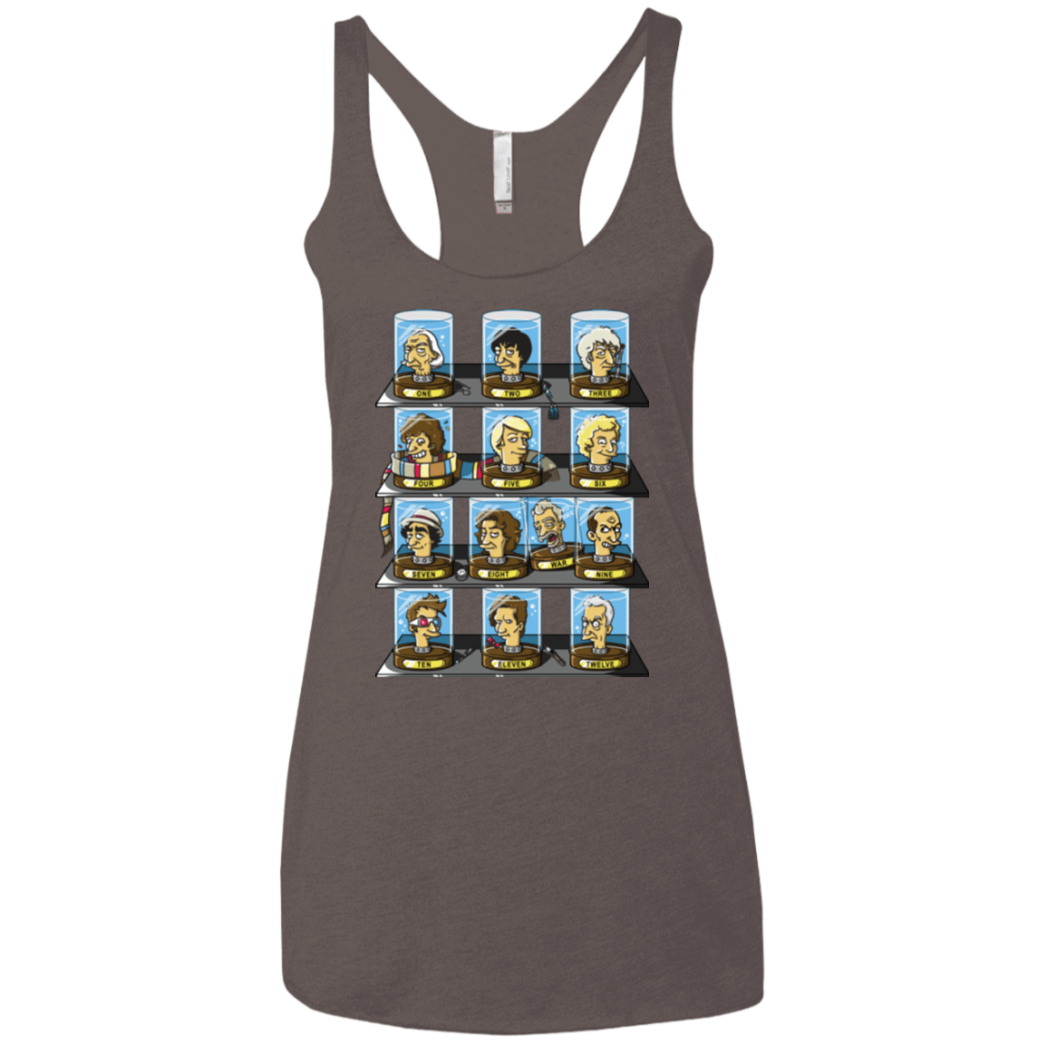 T-Shirts Macchiato / X-Small Regen O Rama Women's Triblend Racerback Tank