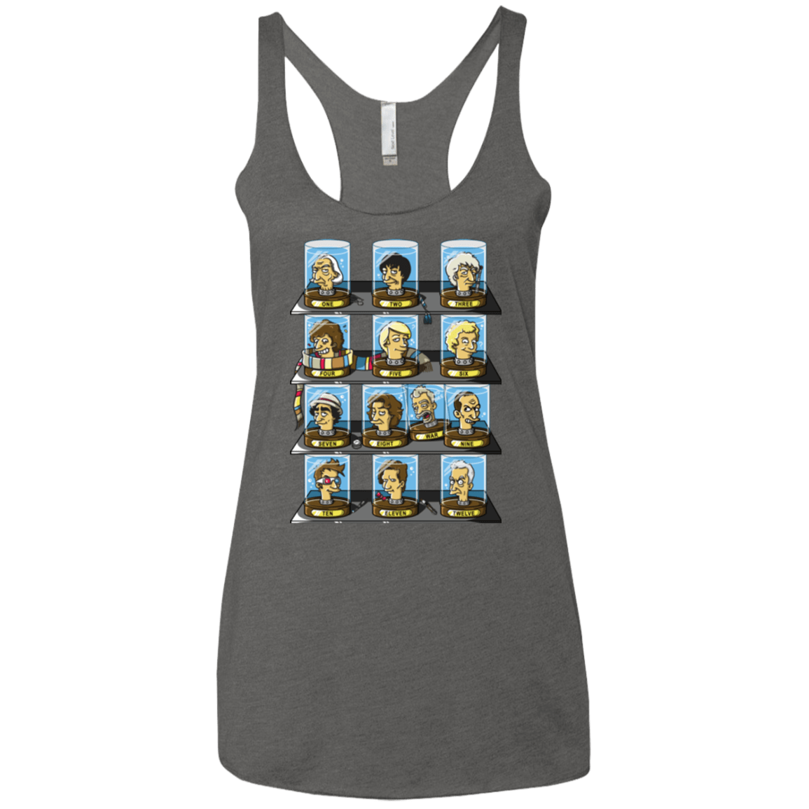 T-Shirts Premium Heather / X-Small Regen O Rama Women's Triblend Racerback Tank