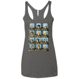 T-Shirts Premium Heather / X-Small Regen O Rama Women's Triblend Racerback Tank