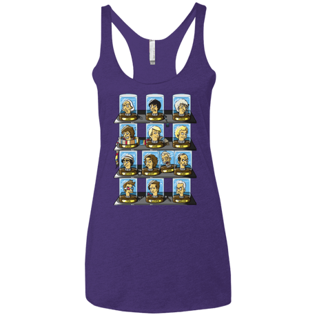 T-Shirts Purple / X-Small Regen O Rama Women's Triblend Racerback Tank