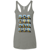 T-Shirts Venetian Grey / X-Small Regen O Rama Women's Triblend Racerback Tank