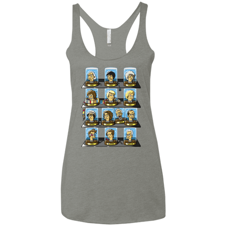 T-Shirts Venetian Grey / X-Small Regen O Rama Women's Triblend Racerback Tank