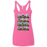 T-Shirts Vintage Pink / X-Small Regen O Rama Women's Triblend Racerback Tank
