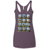 T-Shirts Vintage Purple / X-Small Regen O Rama Women's Triblend Racerback Tank