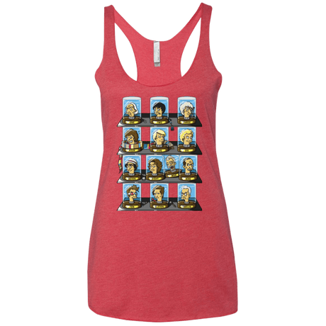 T-Shirts Vintage Red / X-Small Regen O Rama Women's Triblend Racerback Tank