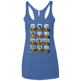 T-Shirts Vintage Royal / X-Small Regen O Rama Women's Triblend Racerback Tank