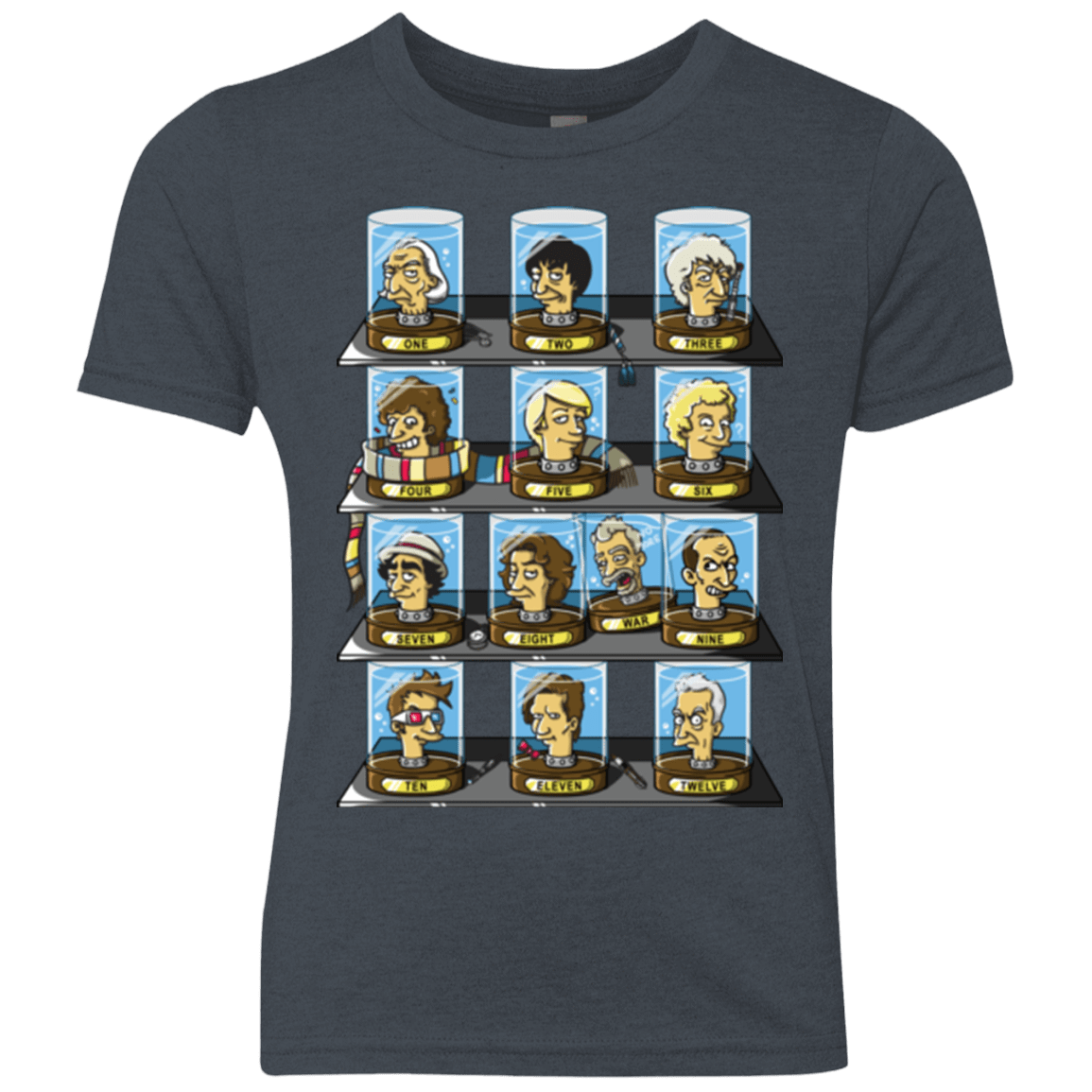 T-Shirts Vintage Navy / YXS Regen O Rama Youth Triblend T-Shirt