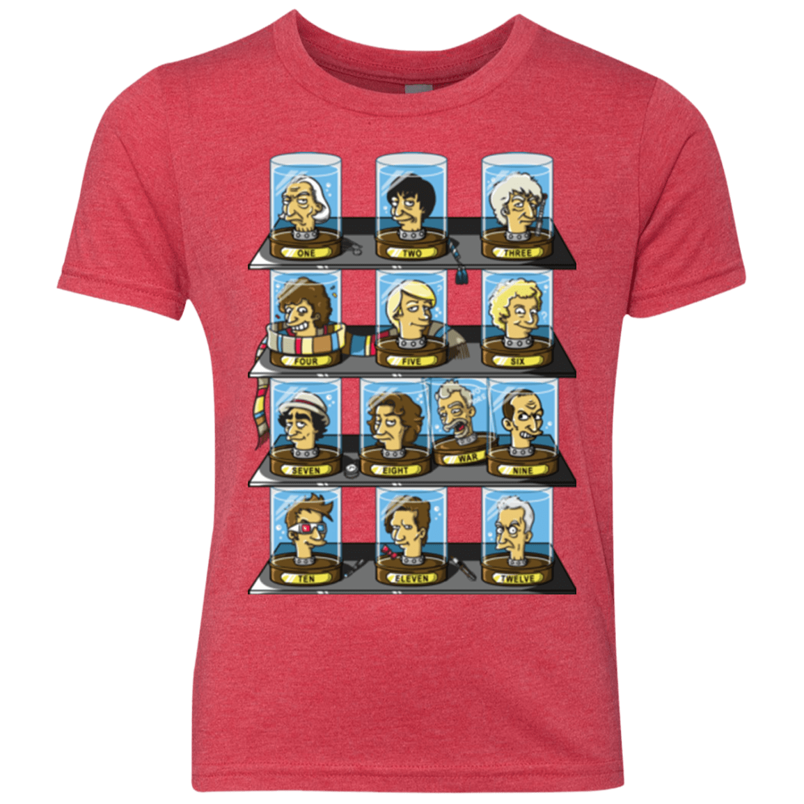 T-Shirts Vintage Red / YXS Regen O Rama Youth Triblend T-Shirt