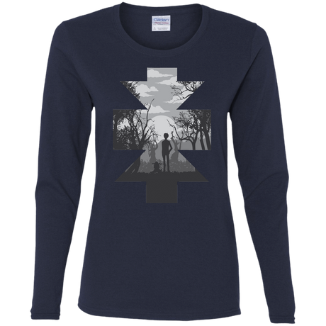 T-Shirts Navy / S Reliability Women's Long Sleeve T-Shirt