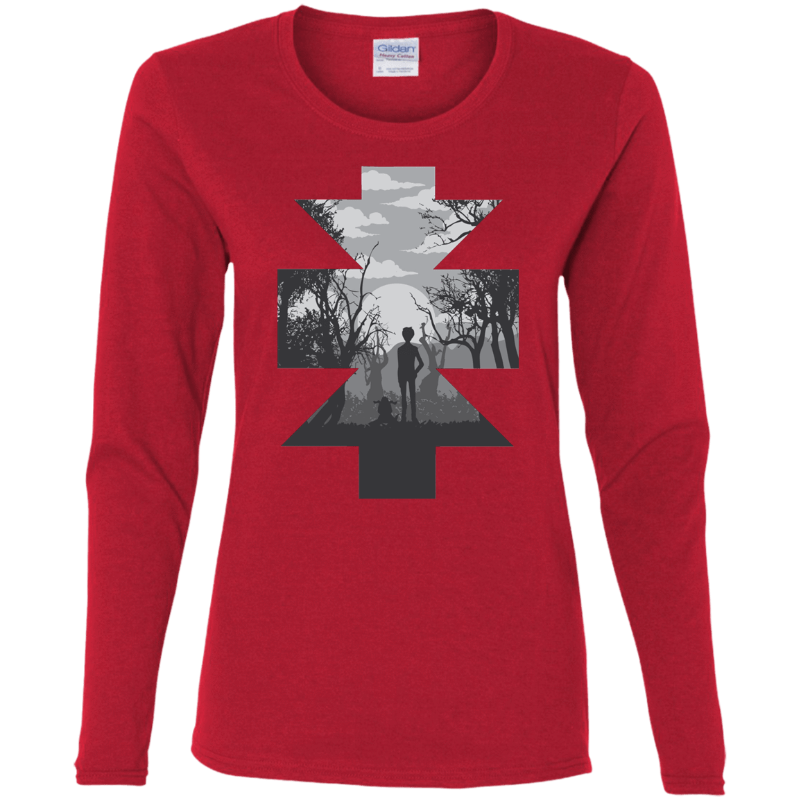 T-Shirts Red / S Reliability Women's Long Sleeve T-Shirt