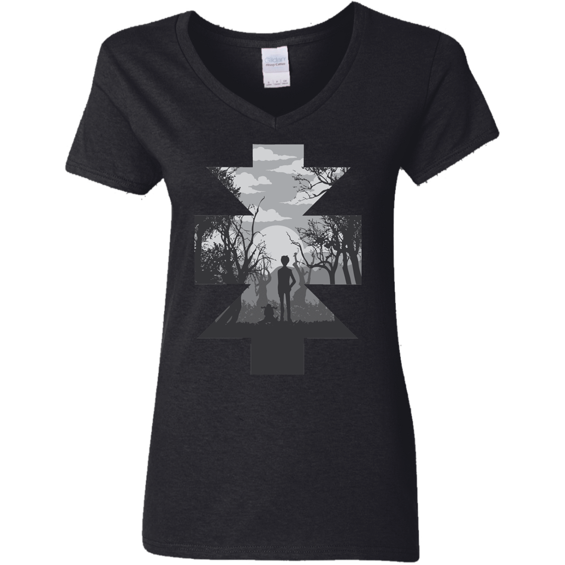 T-Shirts Black / S Reliability Women's V-Neck T-Shirt