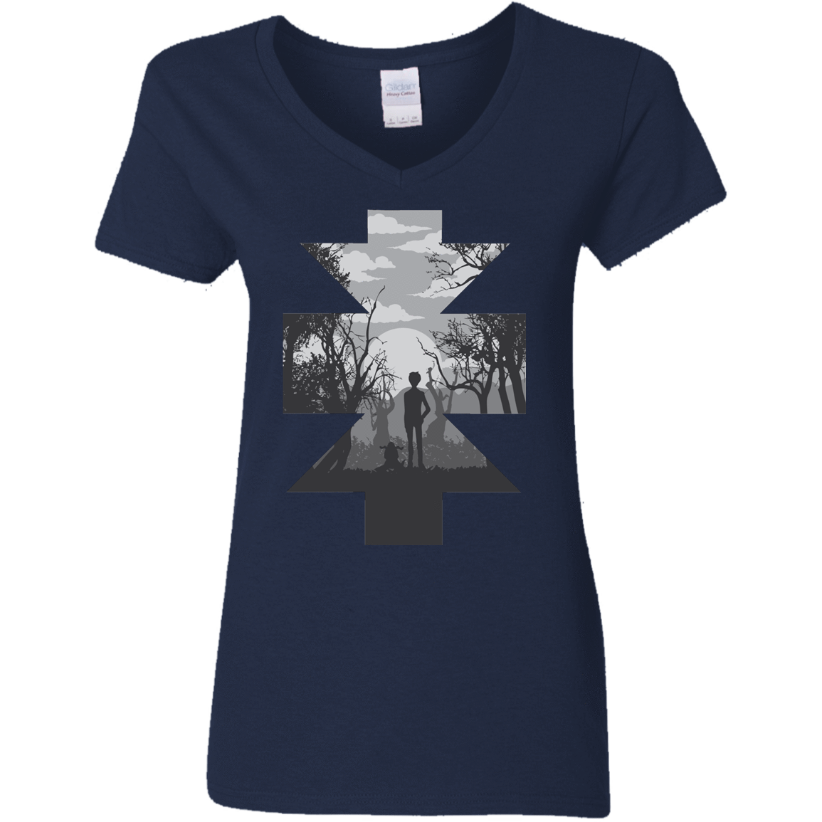 T-Shirts Navy / S Reliability Women's V-Neck T-Shirt