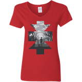 T-Shirts Red / S Reliability Women's V-Neck T-Shirt