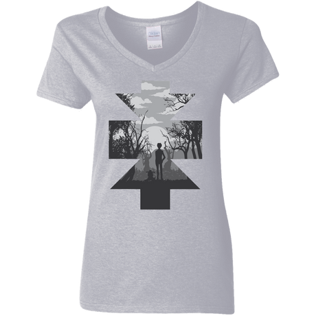 T-Shirts Sport Grey / S Reliability Women's V-Neck T-Shirt