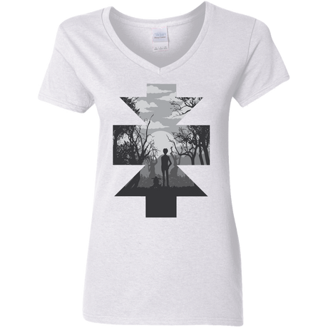 T-Shirts White / S Reliability Women's V-Neck T-Shirt