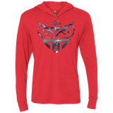 T-Shirts Vintage Red / X-Small Replicant Detective Triblend Long Sleeve Hoodie Tee