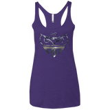 T-Shirts Purple / X-Small Replicant Detective Women's Triblend Racerback Tank
