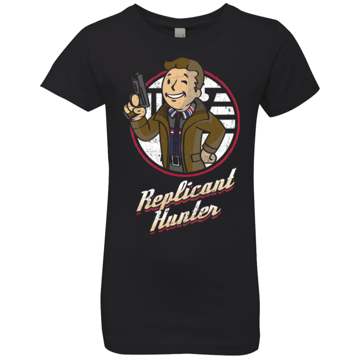 T-Shirts Black / YXS Replicant Hunter Girls Premium T-Shirt