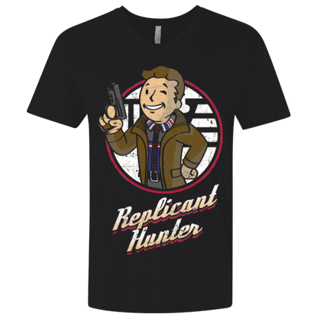 T-Shirts Black / X-Small Replicant Hunter Men's Premium V-Neck