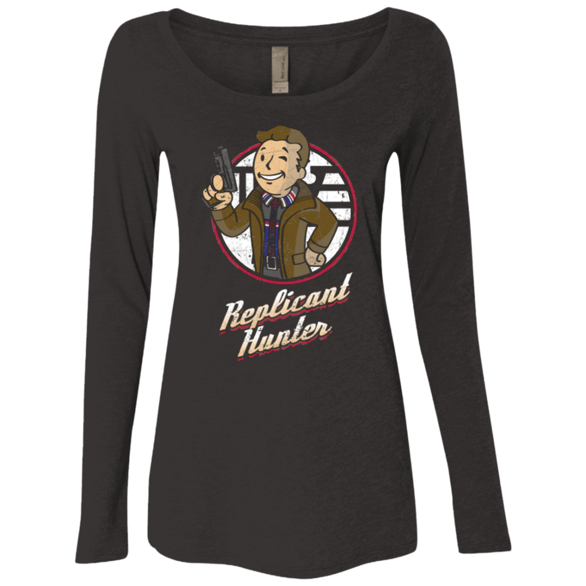 T-Shirts Vintage Black / Small Replicant Hunter Women's Triblend Long Sleeve Shirt